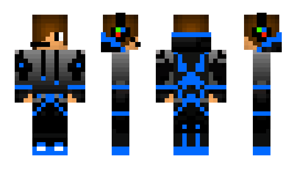 Minecraft skin blue48