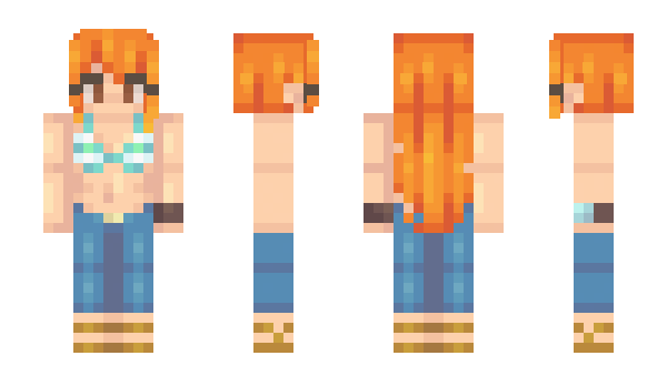 Minecraft skin __Nami