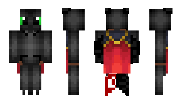 Minecraft skin Toothless157231