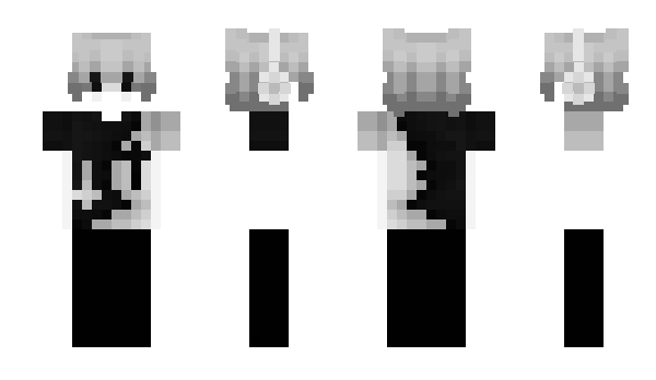 Minecraft skin Down_E
