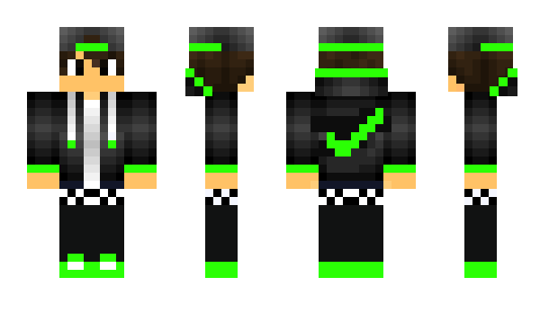 Minecraft skin XplodingZombies