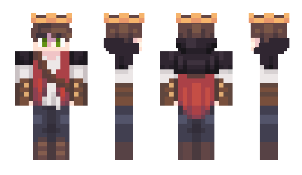 Minecraft skin MouseNCrows