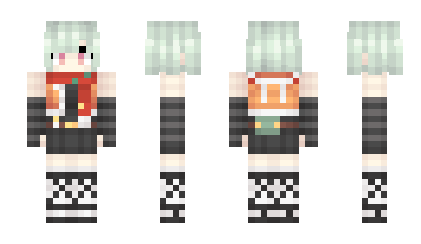 Minecraft skin foxface123