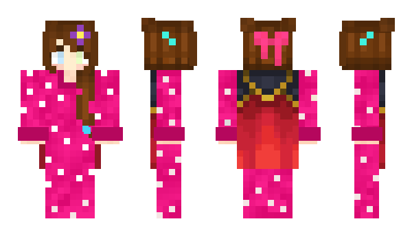 Minecraft skin DashaNatsumi