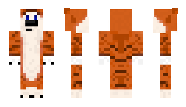 Minecraft skin Tigryulya