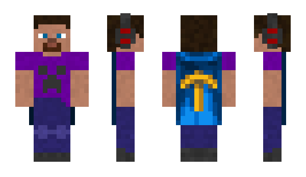 Minecraft skin Bensimon94