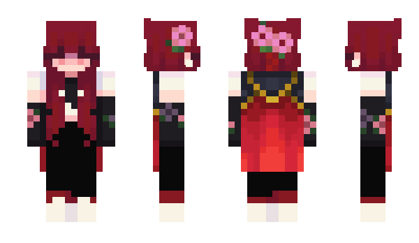 Minecraft skin JulieTheUnicorn