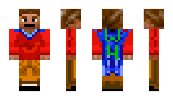 Minecraft skin w4rl0