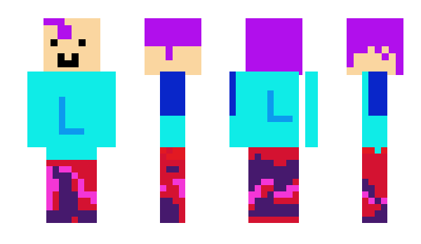 Minecraft скін по ніку HeroBoii