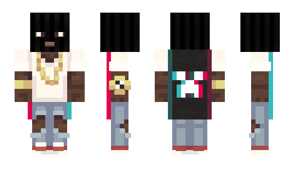 Minecraft skin MurzynNaPolu