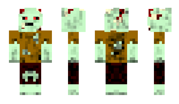 Minecraft skin Bluthund