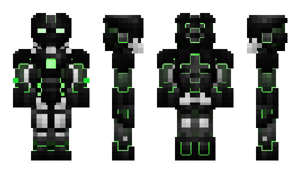 Minecraft skin Bapti