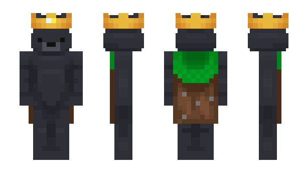 Minecraft скин по нику BlueMW