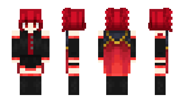 Minecraft skin hintuh