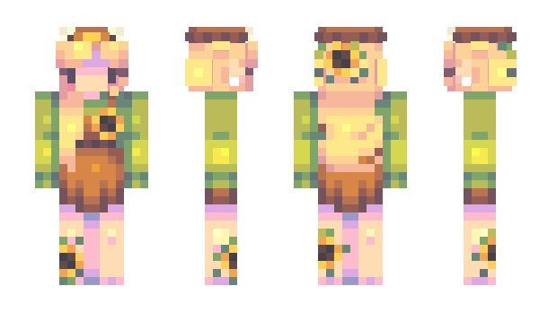 Minecraft скін по ніку SupperGirl