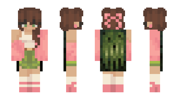 Minecraft скин по нику WhimsyKatty
