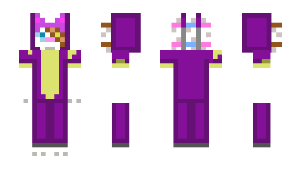 Minecraft скін по ніку KittyKingUwU