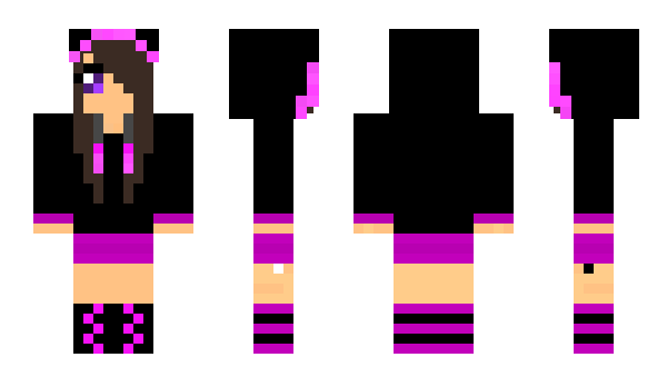 Minecraft skin gloriamoon