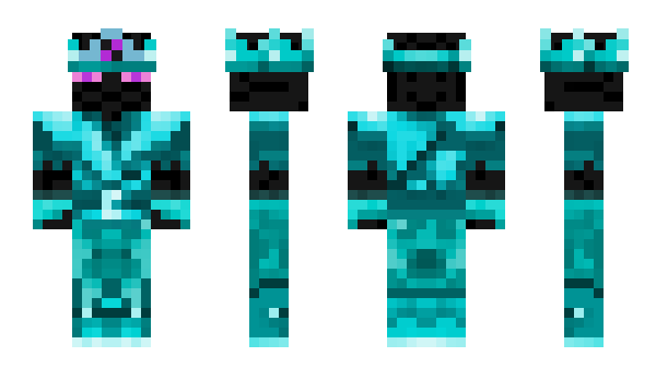 Minecraft skin _Diamond_Ender_