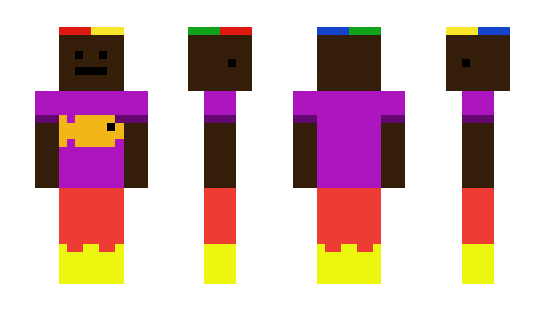 Minecraft skin Chubs