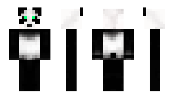 Minecraft skin Pandaie