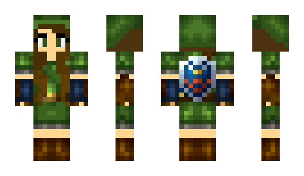 Minecraft skin Milla21