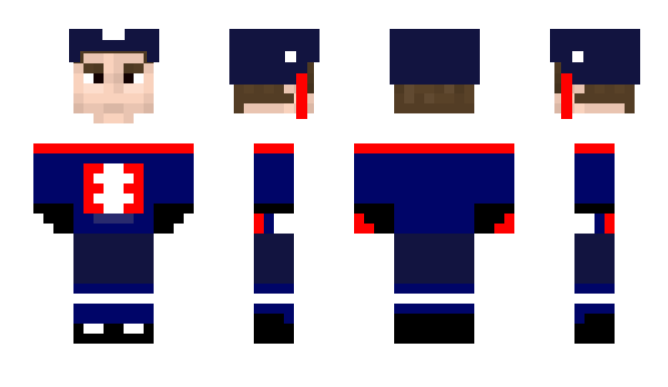 Minecraft skin UtahHockeyClub