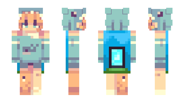 Minecraft скин по нику uwrf