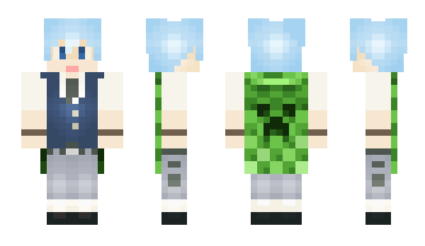 Minecraft skin CloudMo