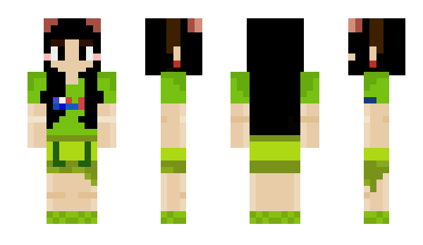 Minecraft skin melany12