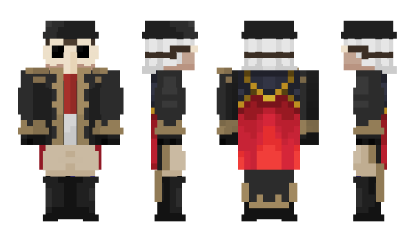 Minecraft skin JustPas