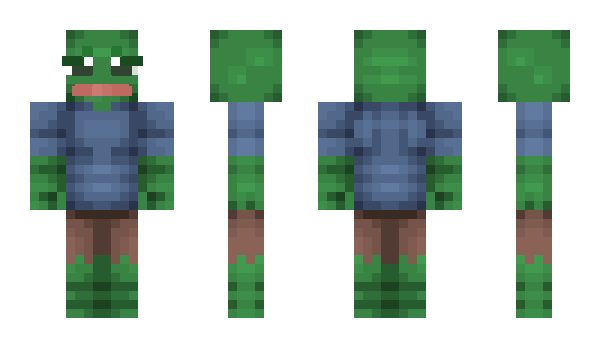 Minecraft skin Pepega_