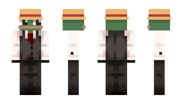 Minecraft skin quigglefrog69