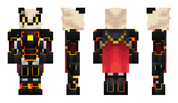 Minecraft skin CharBjorn