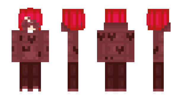 Minecraft skin GloomyBloomy