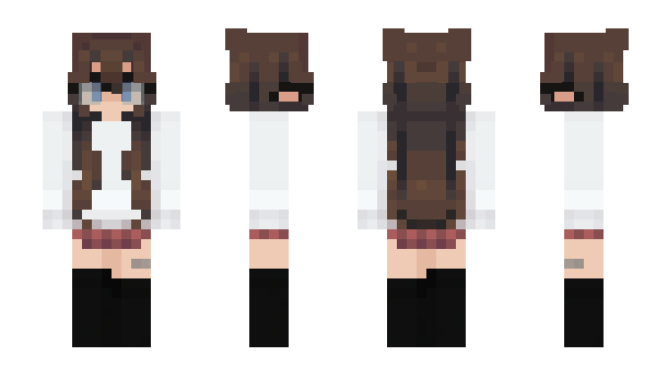 Minecraft skin Leafion