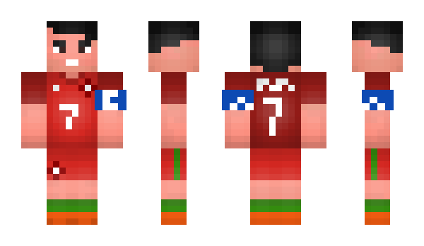 Minecraft skin Cristiano_7