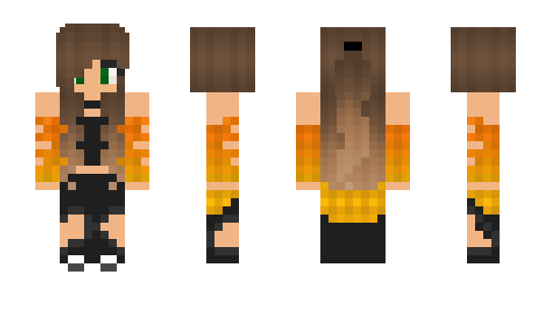 Minecraft скін по ніку PinkScarf