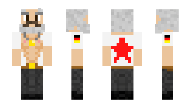 Minecraft skin Justthetwoofus