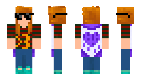 Minecraft skin GothAngelSoSad