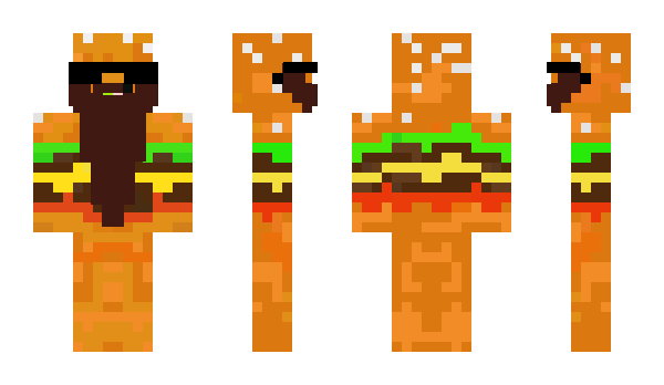 Minecraft skin BeardedBurger