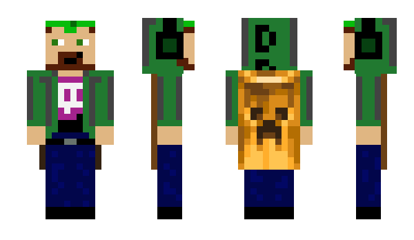 Minecraft скин по нику Deroa