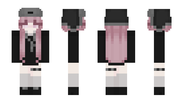 Minecraft skin raspberrai