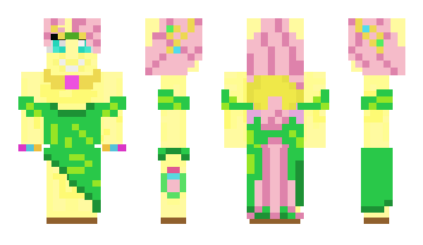 Minecraft skin PrincessFlutters