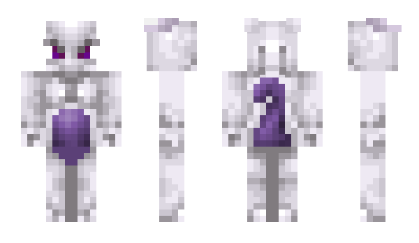 Minecraft скин по нику Mew2two