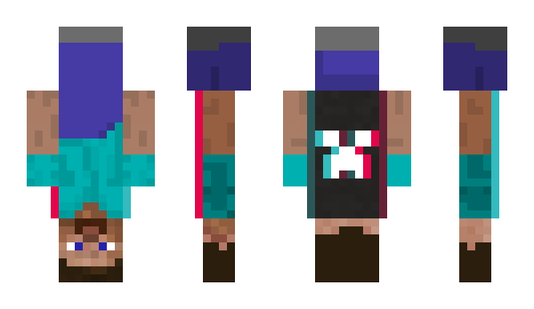 Minecraft skin ahgu