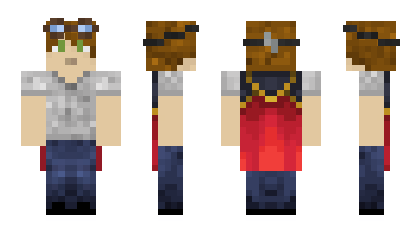 Minecraft skin Uakos