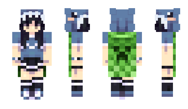 Minecraft skin Ana_H