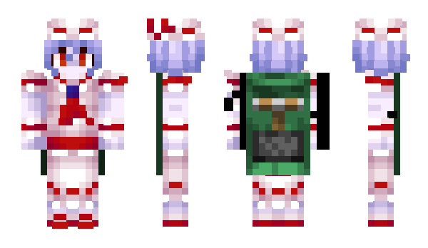 Minecraft скин по нику PuprincessAutumn