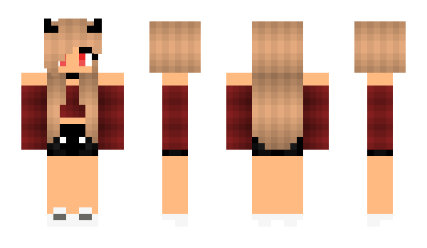 Minecraft skin Waifis